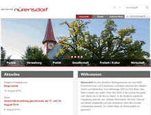 Tablet Screenshot of nuerensdorf.ch